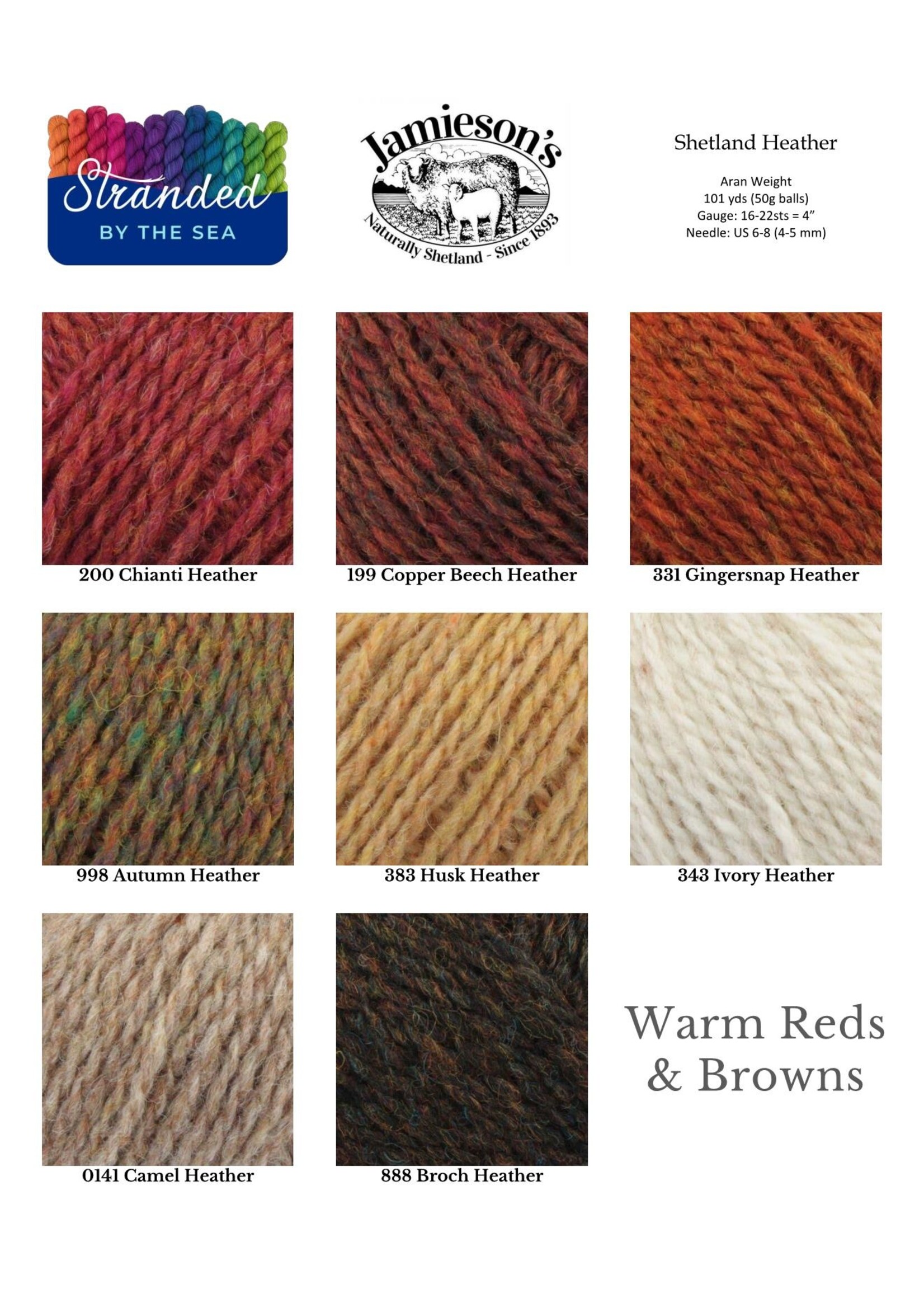 Jamieson's of Shetland Jamieson's of Shetland Heather Aran