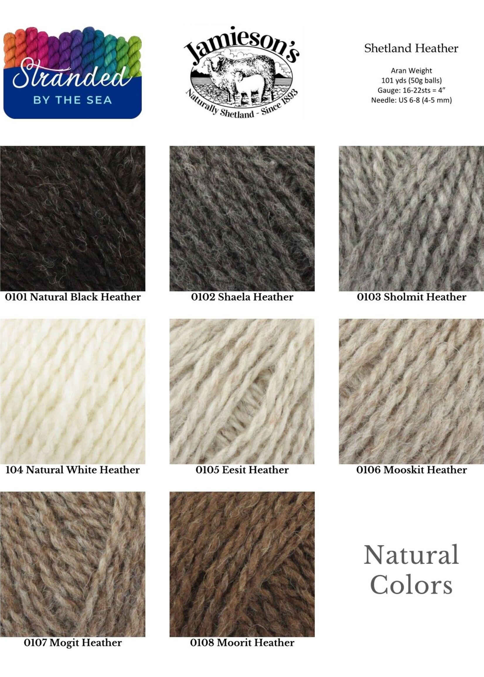 Jamieson's of Shetland Jamieson's of Shetland Heather Aran