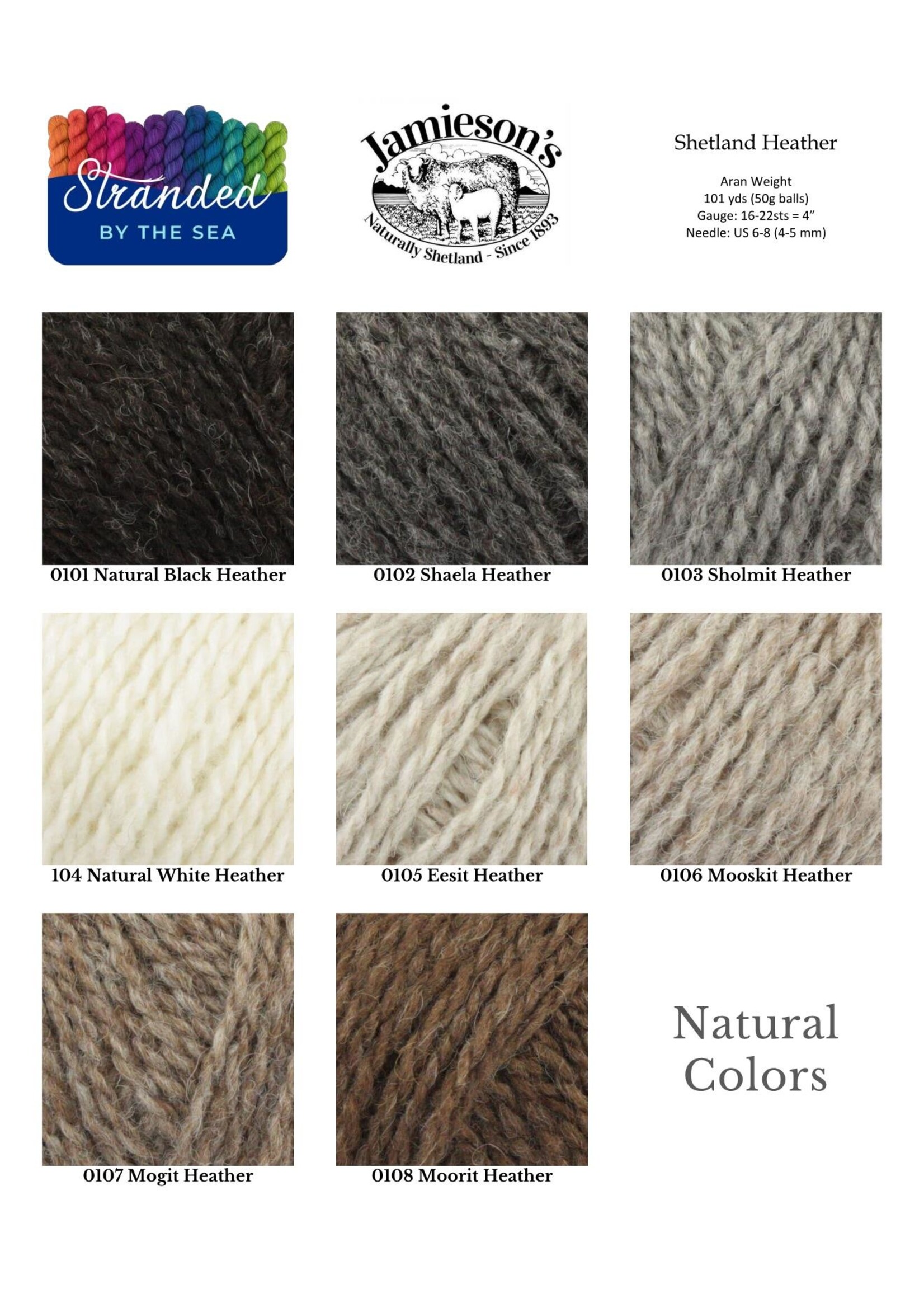 Jamieson's of Shetland Jamieson's of Shetland Heather Aran