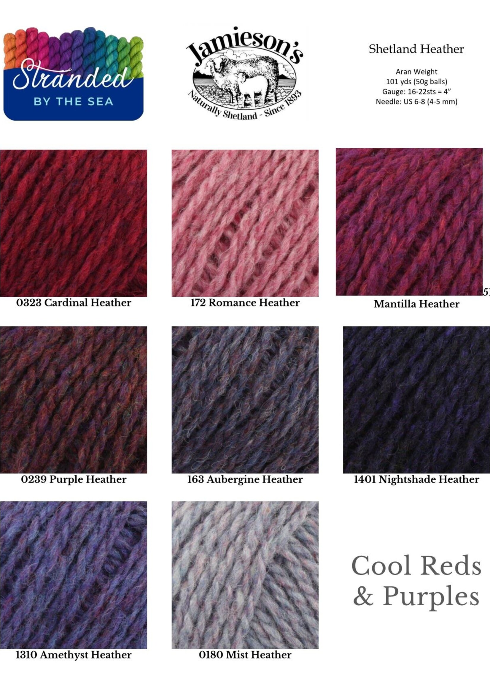 Jamieson's of Shetland Jamieson's of Shetland Heather Aran