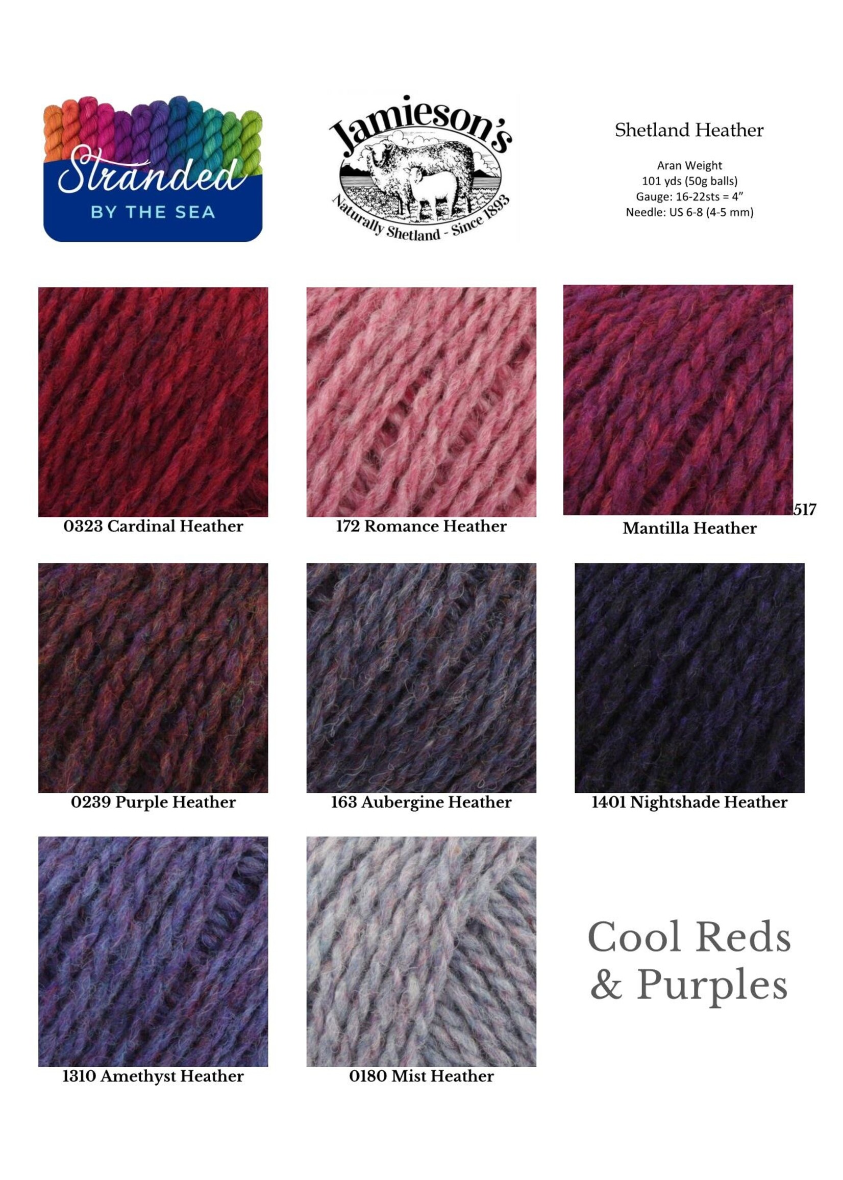 Jamieson's of Shetland Jamieson's of Shetland Heather Aran