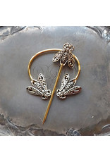 Jul Designs Jul Filigree Honeybee Penannular Brooch