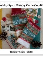 Jamieson's of Shetland Holiday Spice Mitts Spindrift Kit