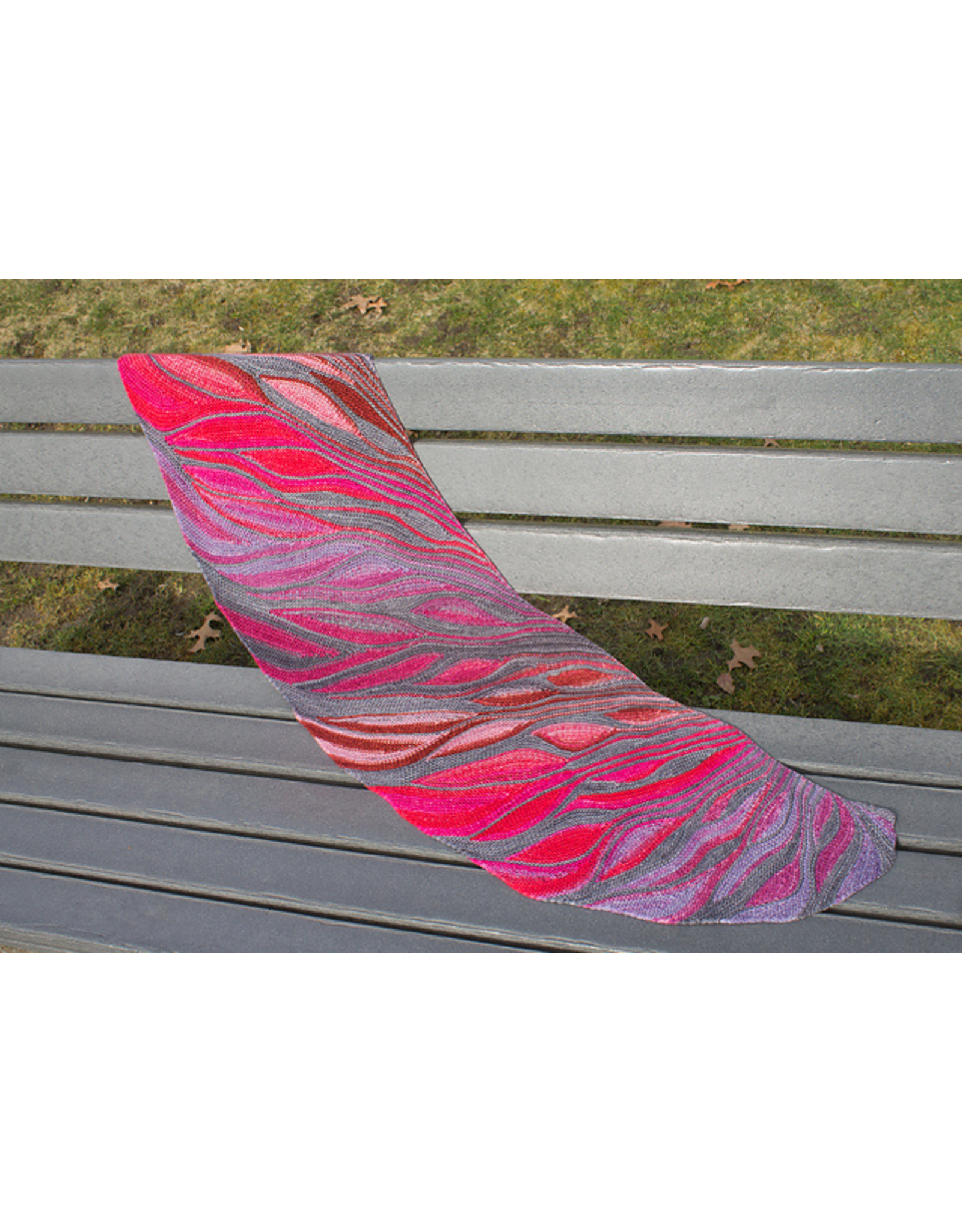 Stranded by the Sea Anubias Shawl Uneek Kit [retired]