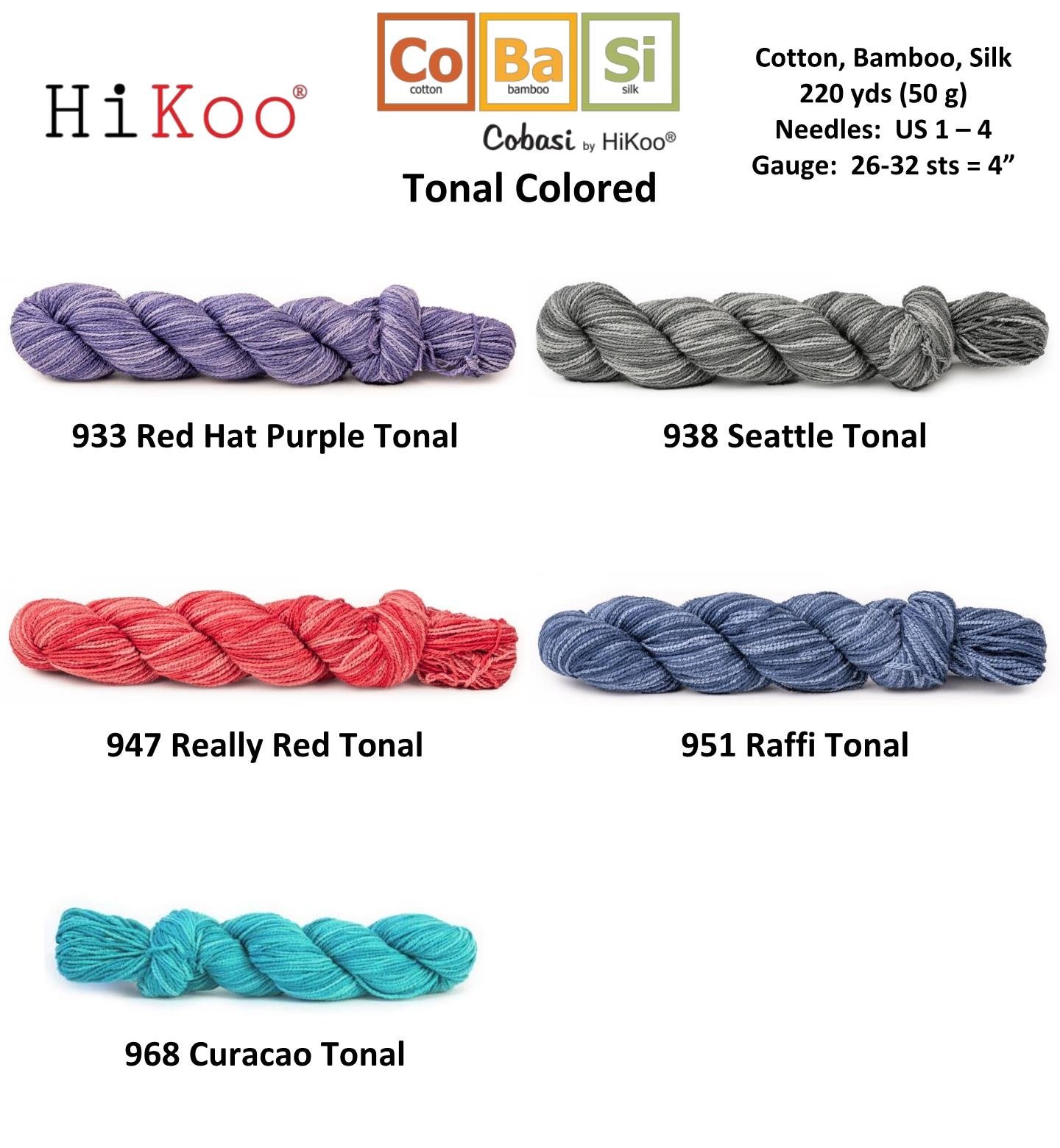 HiKoo - Cobasi Tonal – Skein Shop