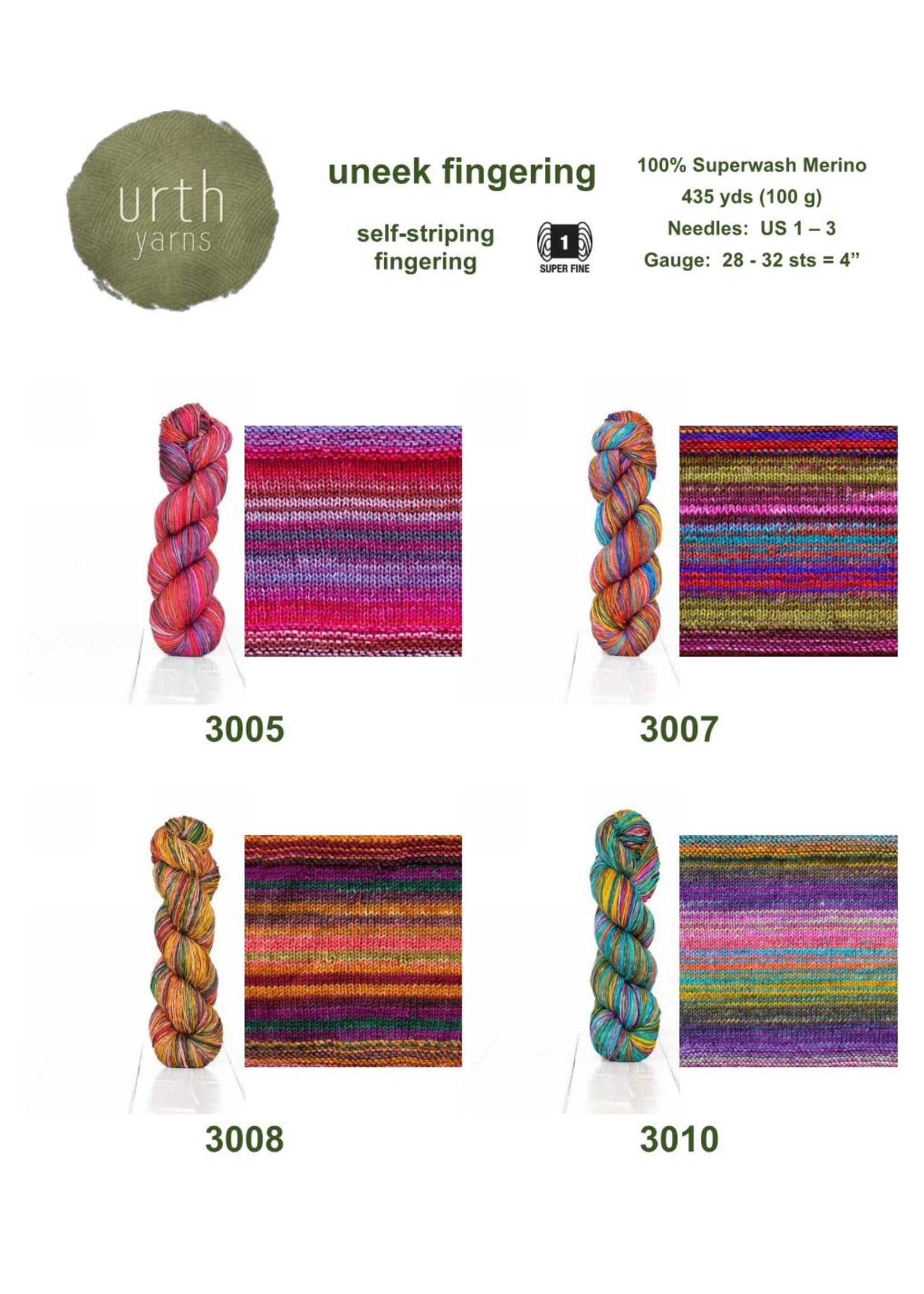 Urth Yarns Urth Yarns Uneek Fingering