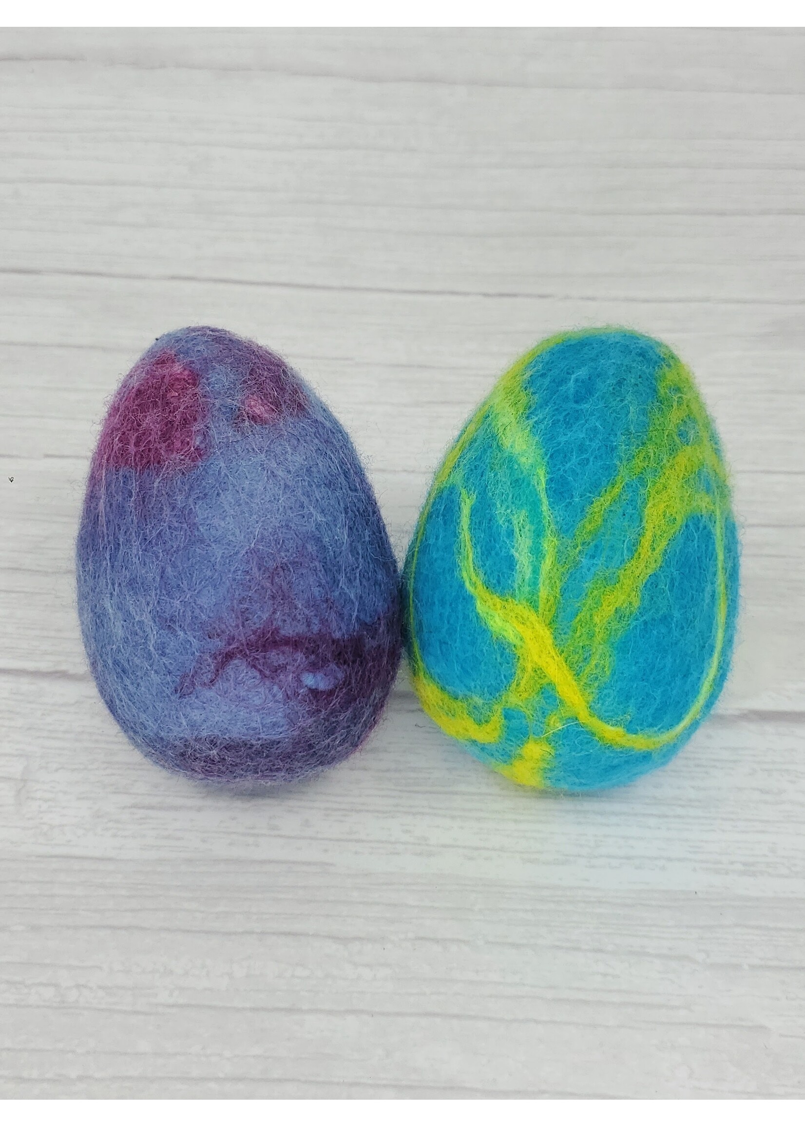 Stranded by the Sea Easter Eggs Kit - Wet Felting