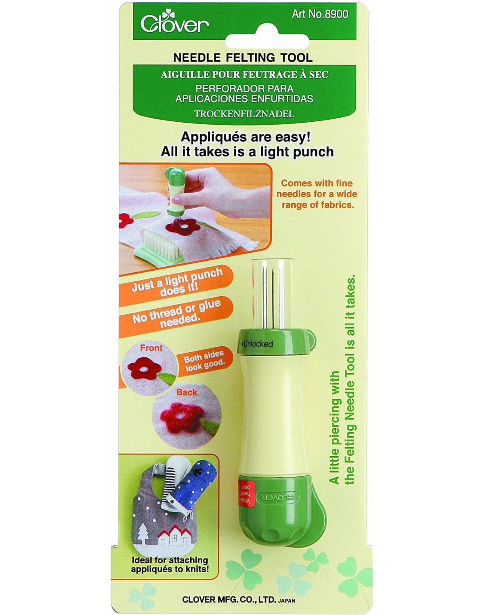 Clover Clover Felting Needle Handle Tool