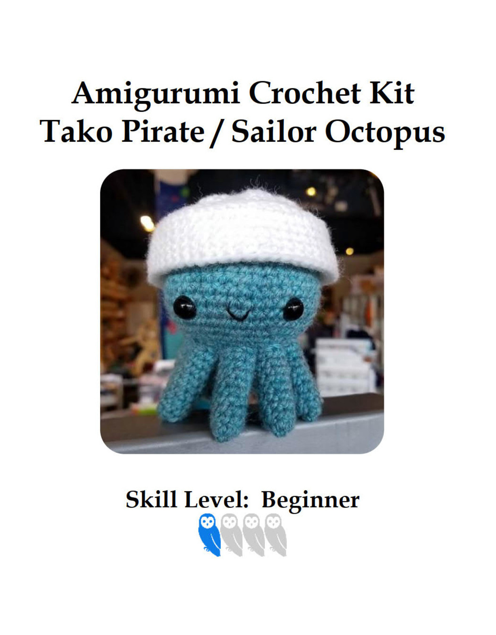 Wooly Critters Wooly Critters Kit Tako Octopus
