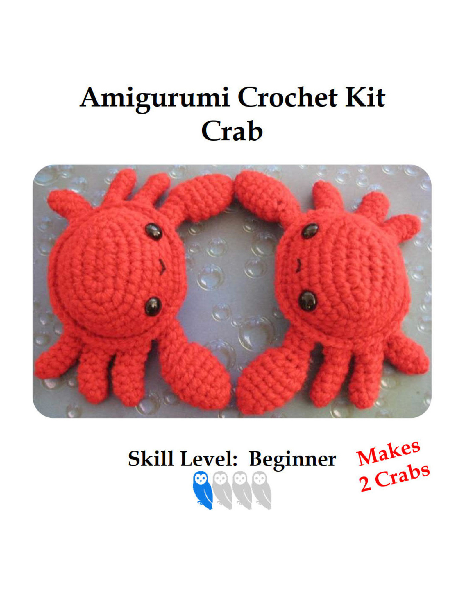 Wooly Critters Wooly Critters Kit Crab