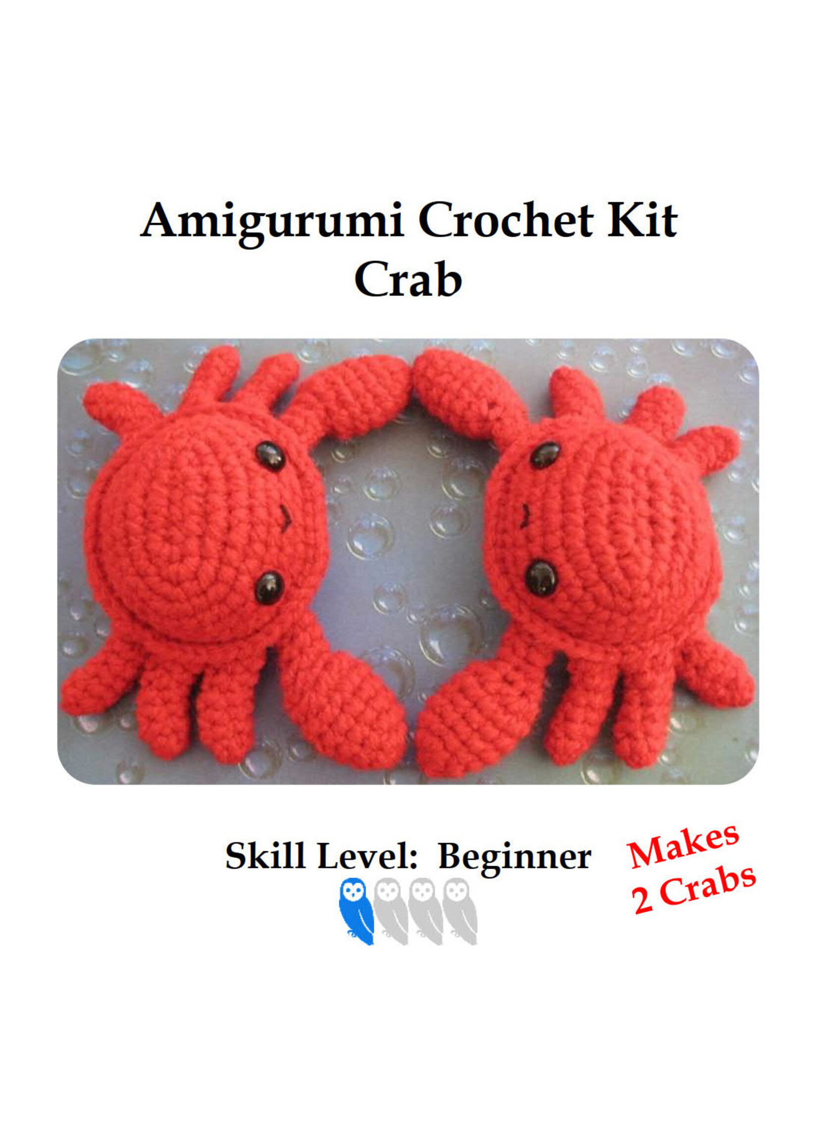 Wooly Critters Wooly Critters Kit Crab
