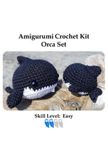 Owl Spun Crochet Kits Owl Spun Amigurumi Kit Orca Set