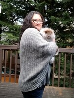 Owl Spun Patterns 2022 LYS Crochet Pattern - Featherbone Crochet Shrug
