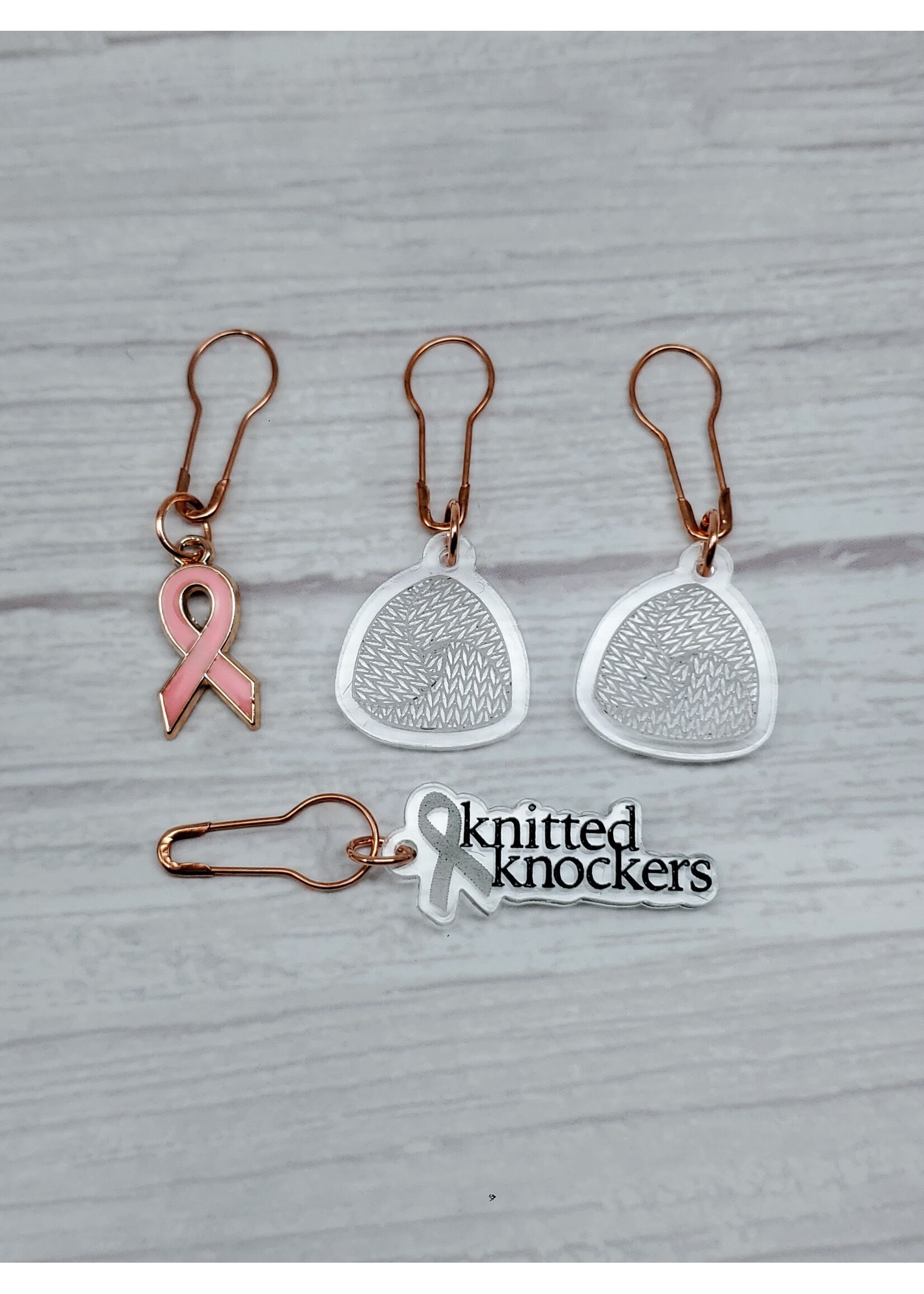 Knitted Knockers Knitted Knockers Markers Set ($2 Donated)