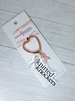 Knitted Knockers Knitted Knockers Markers Key Ring ($1 Donated)