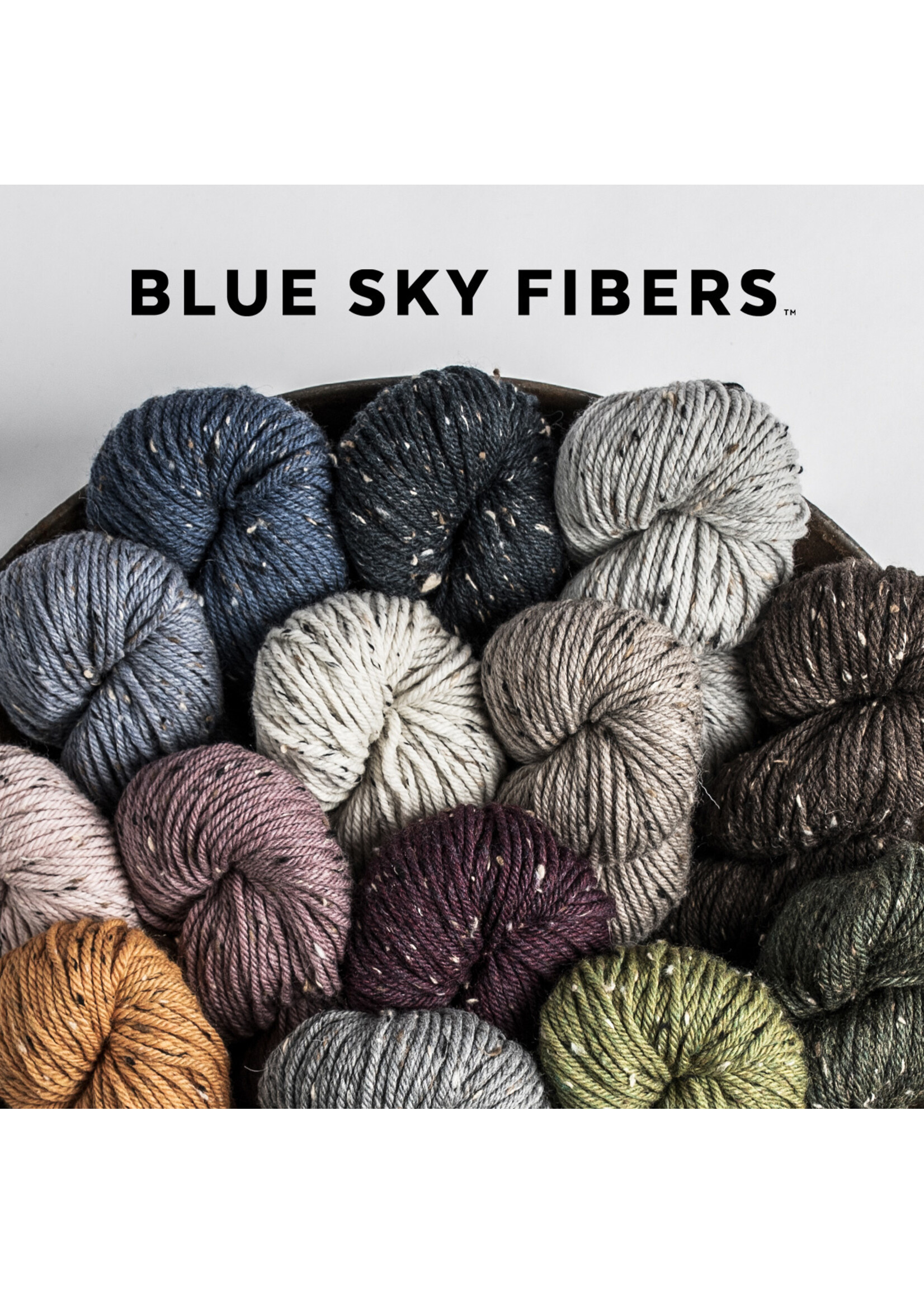 Blue Sky Fibers Blue Sky Woolstok Aran Tweed