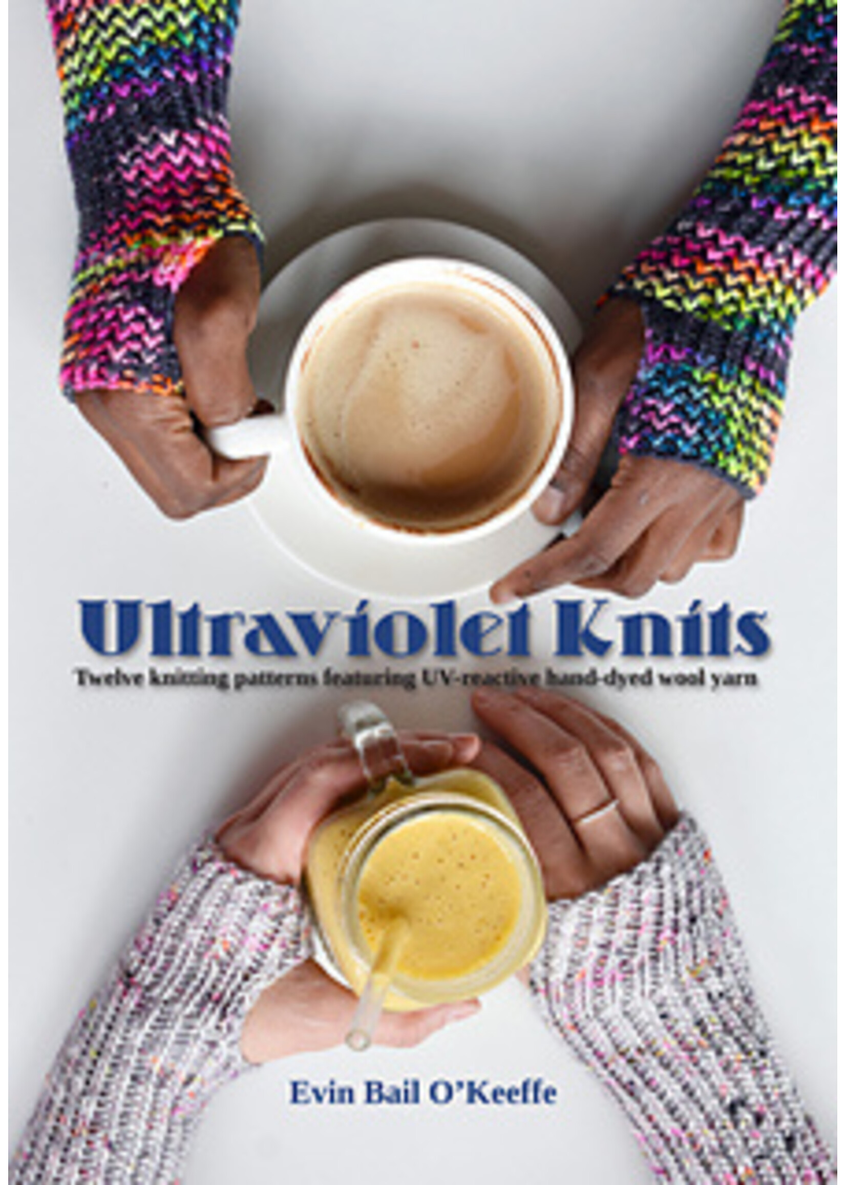 Anchor and Bee Ultraviolet Knits by Evin Bail O'Keeffe