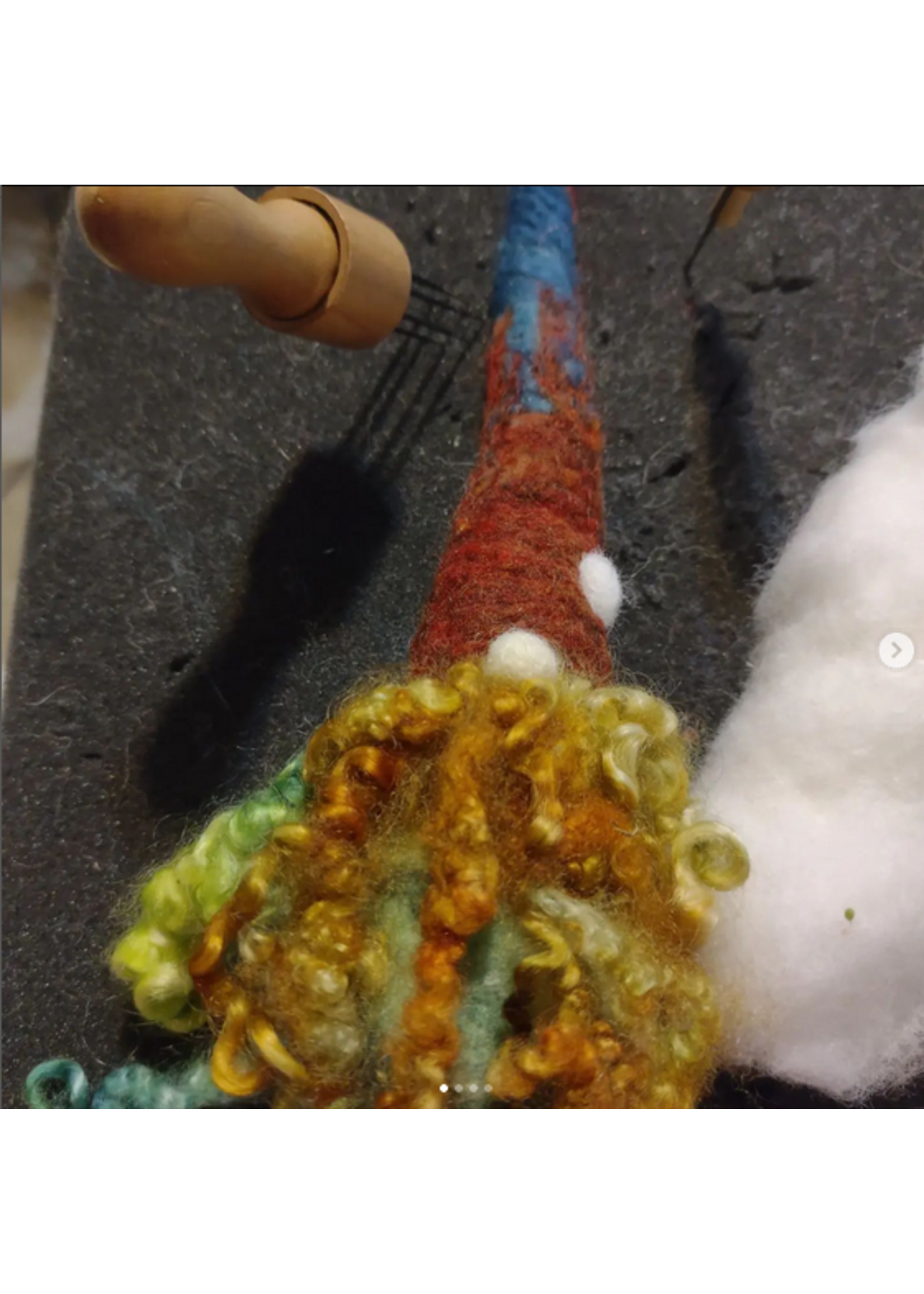 Kerri Kirk Instructor Felting Class - Child Add-On