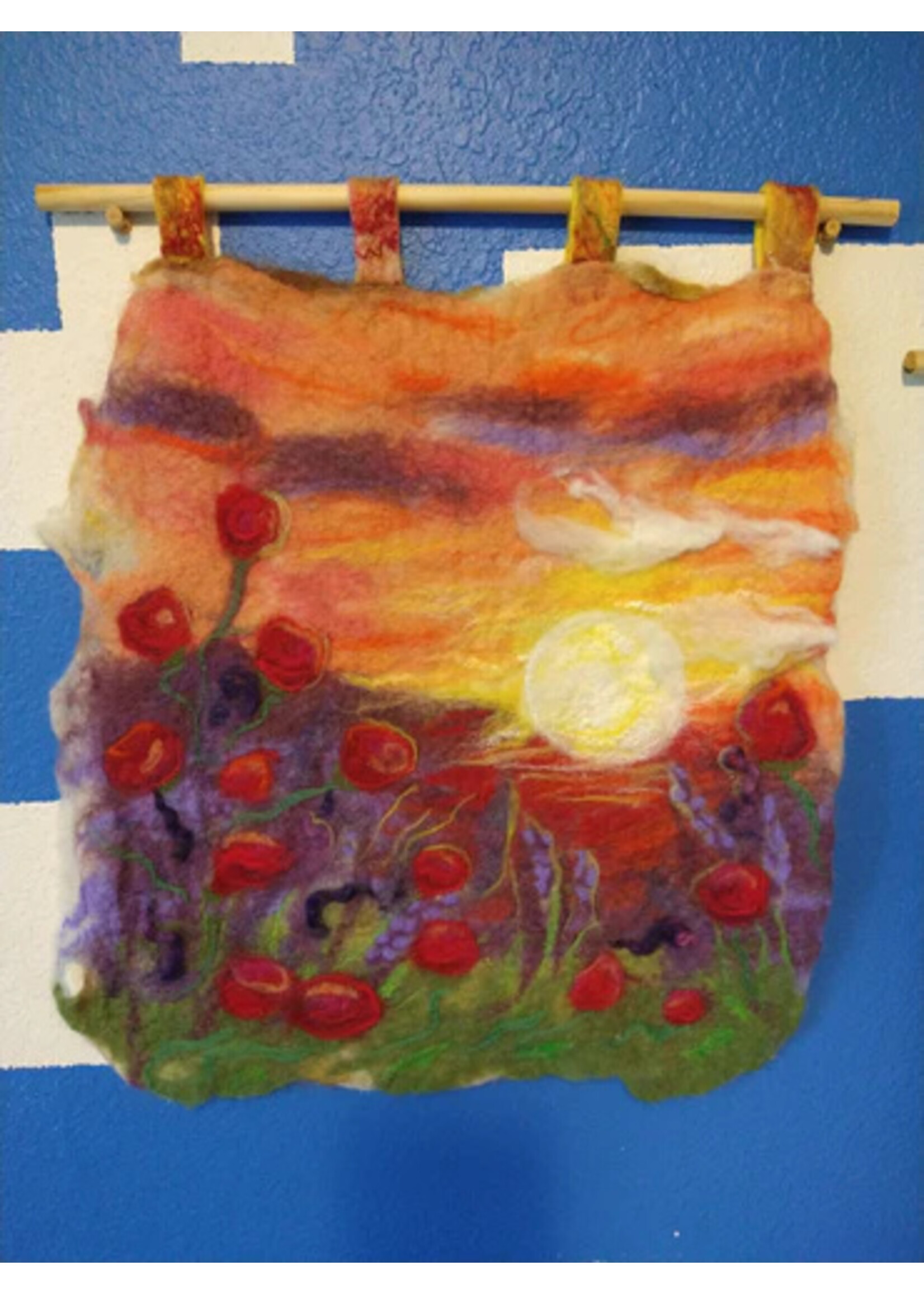 Adornament Designs Class Embelished Art Felting