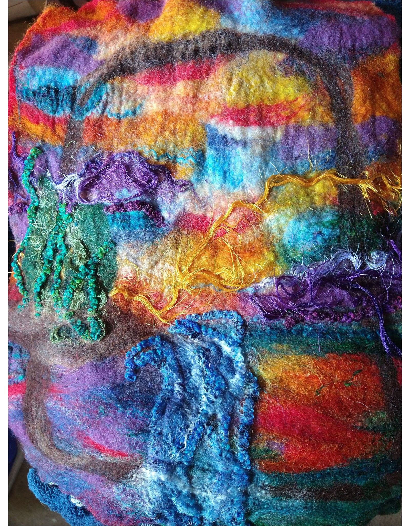 Adornament Designs Class Wool Painting Art Felting