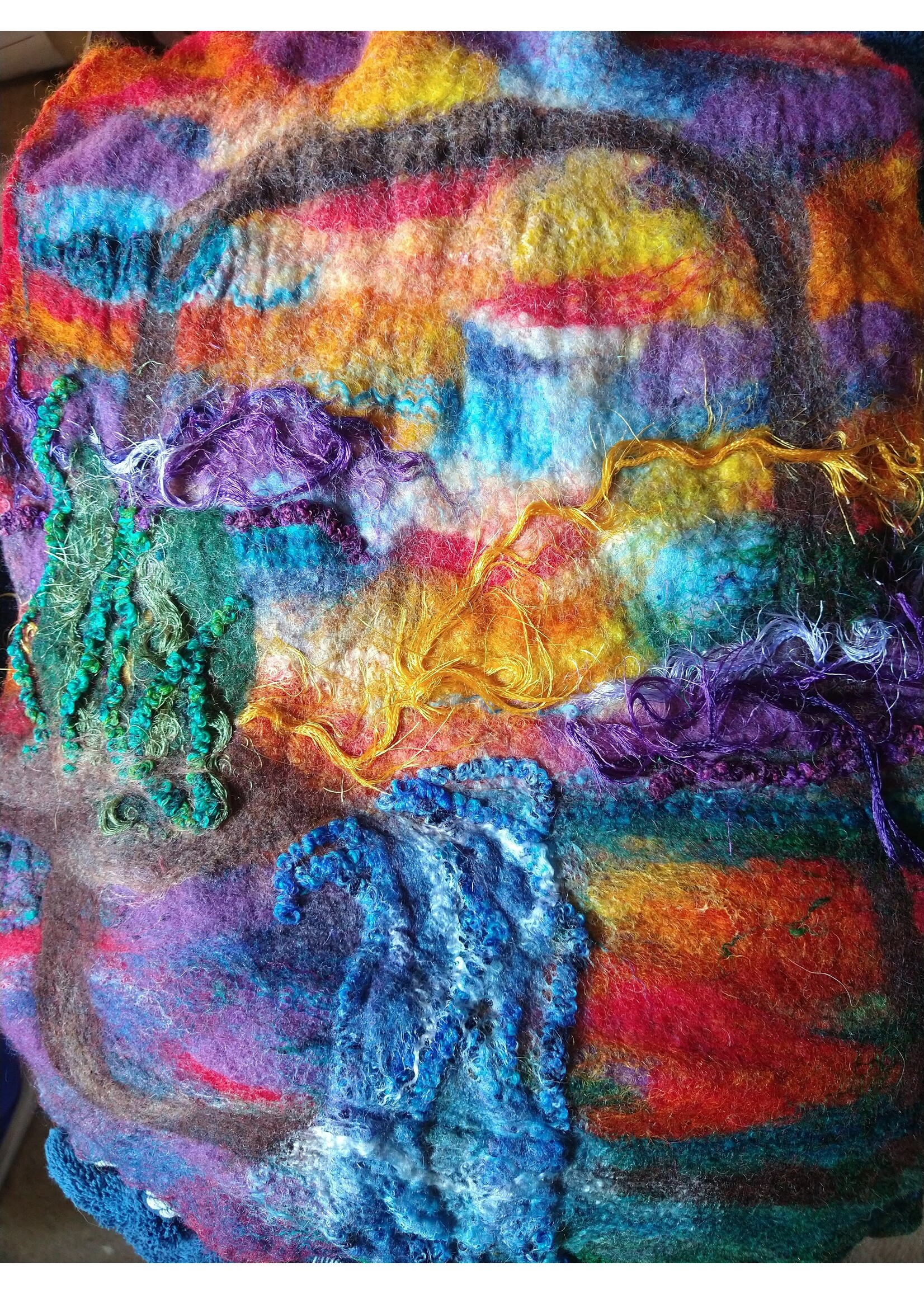 Adornament Designs Class Embelished Art Felting