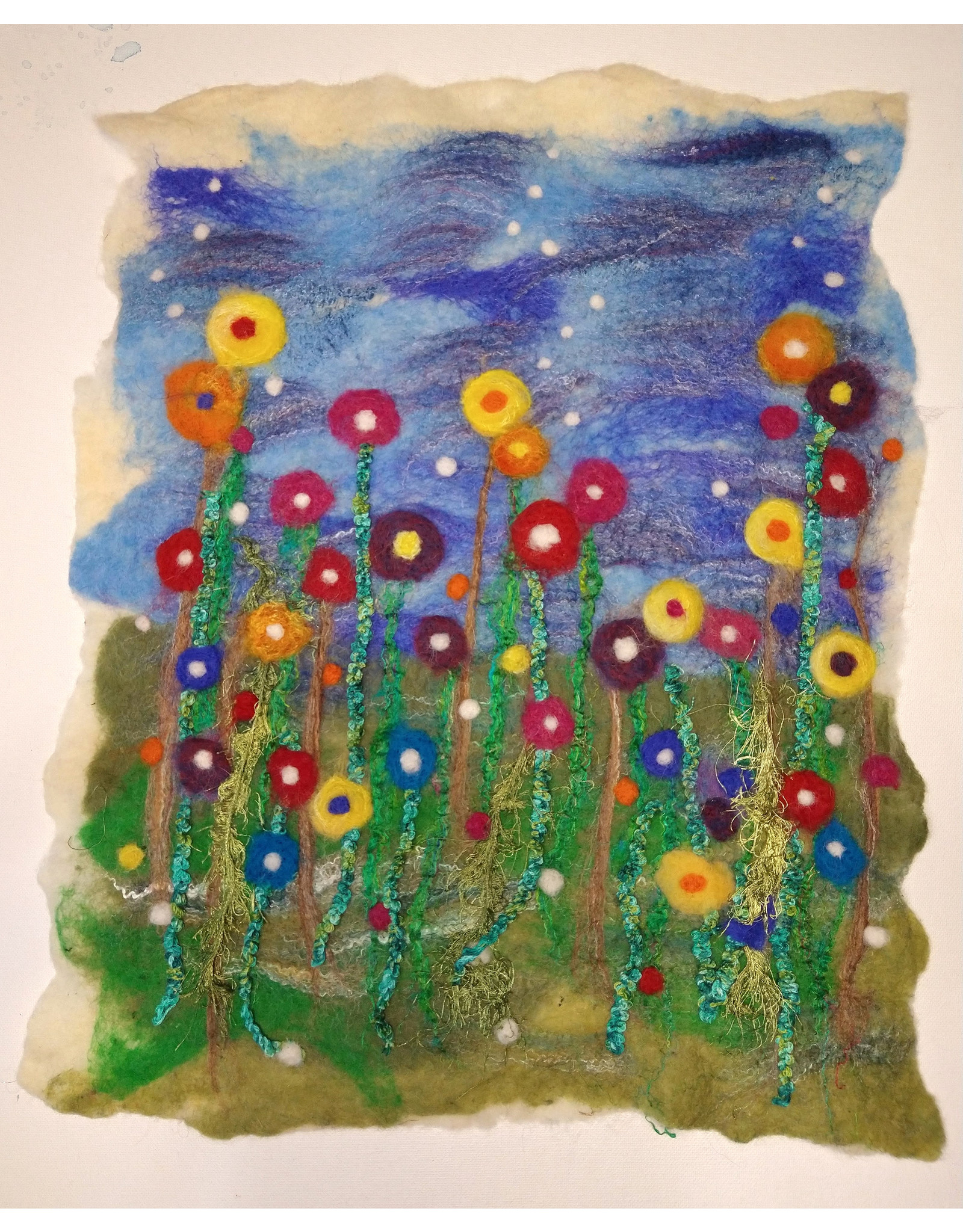 Adornament Designs Class Wool Painting Art Felting