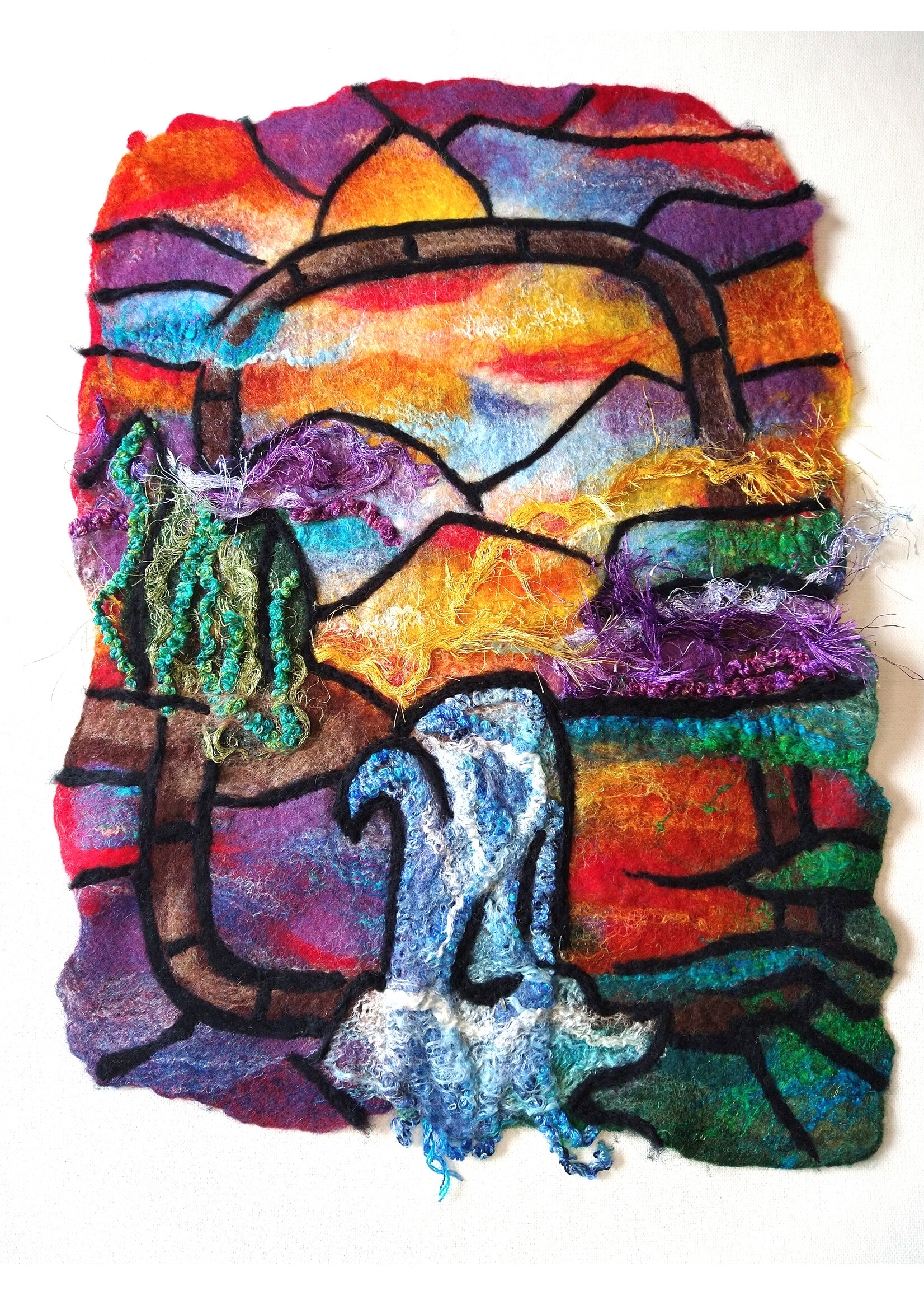 Adornament Designs Class Embelished Art Felting