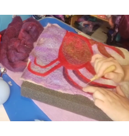 Adornament Designs Class Wool Painting Art Felting