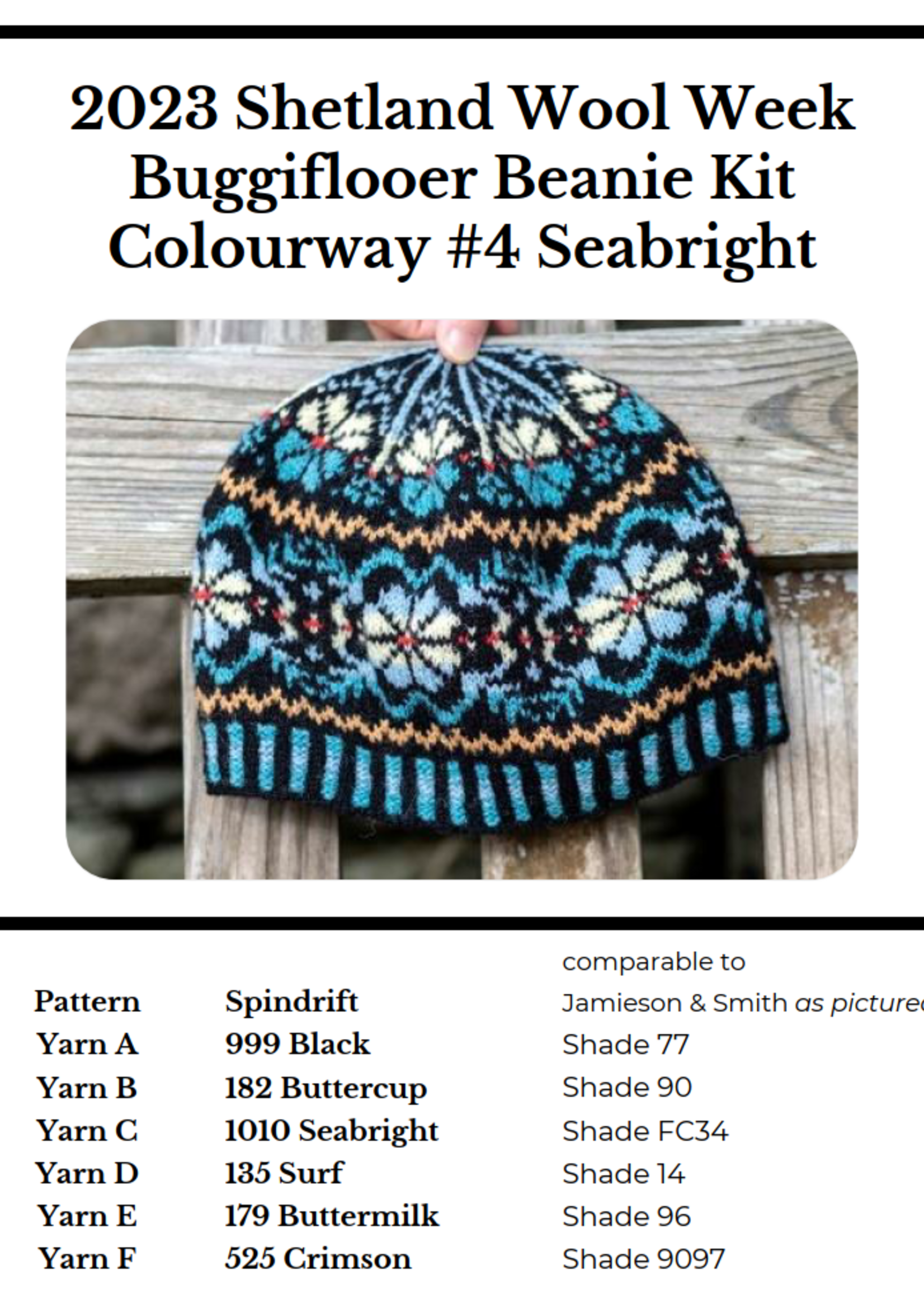 Jamieson's of Shetland Shetland Wool Week Kit 2023