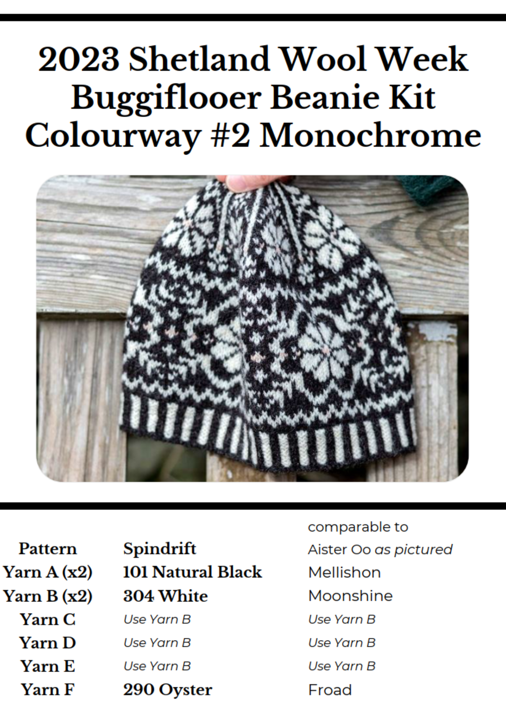 Jamieson's of Shetland Shetland Wool Week Kit 2023
