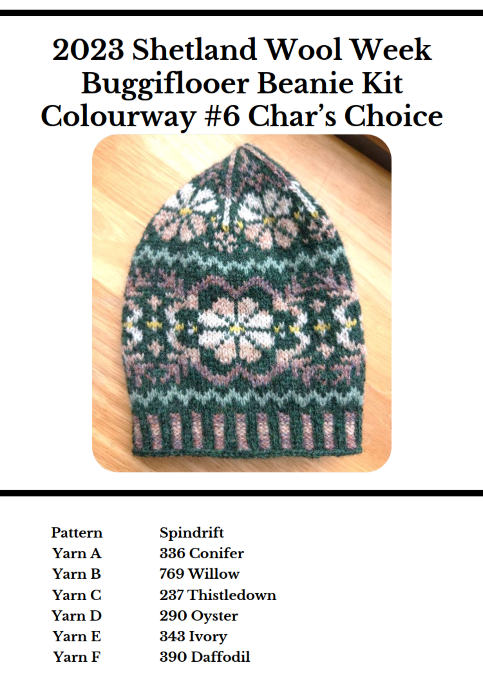 Jamieson's of Shetland Shetland Wool Week Kit 2023
