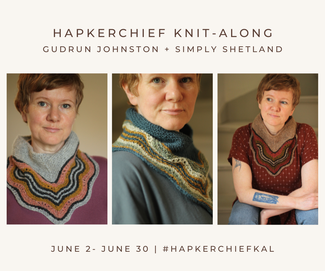 Hapkerchief Knit-Along with Simply Shetland