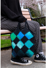 Stranded by the Sea Mirry Diamonds Entrelac Handbag Crochet Kit
