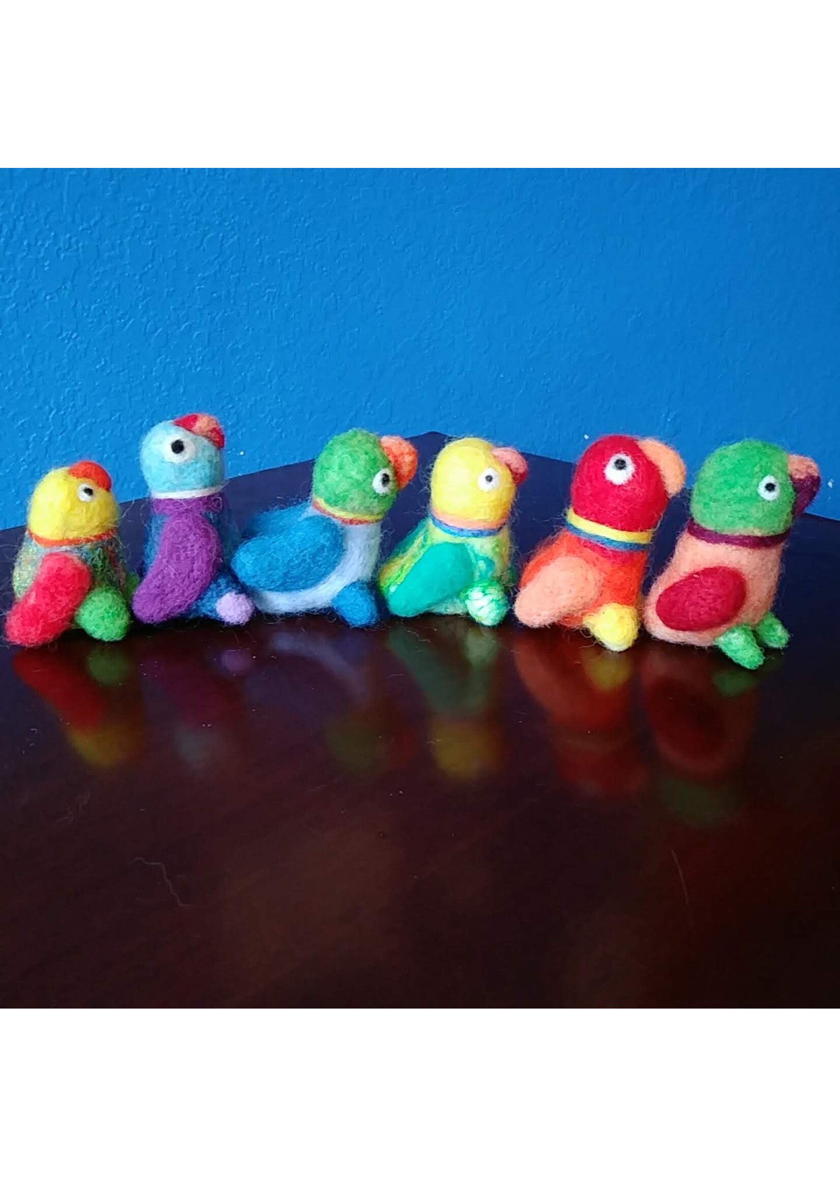 Kerri Kirk Instructor Class Needle Felted Figures