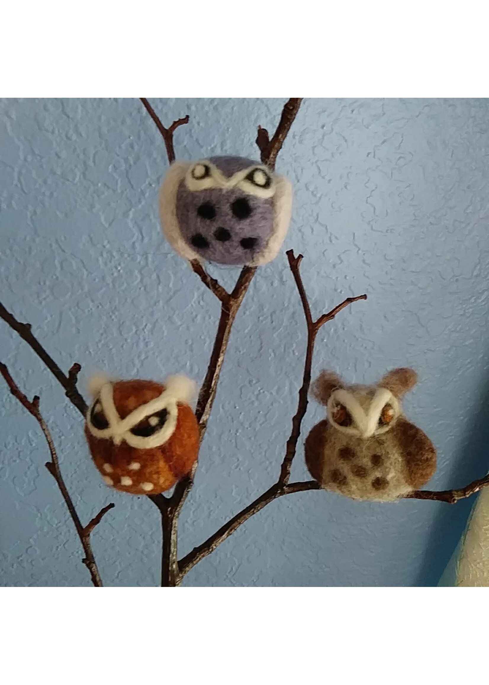 Kerri Kirk Instructor Class Needle Felted Figures