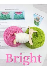 Hikoo Watermelon Baby Cardigan and Hat Set Knitting Kit