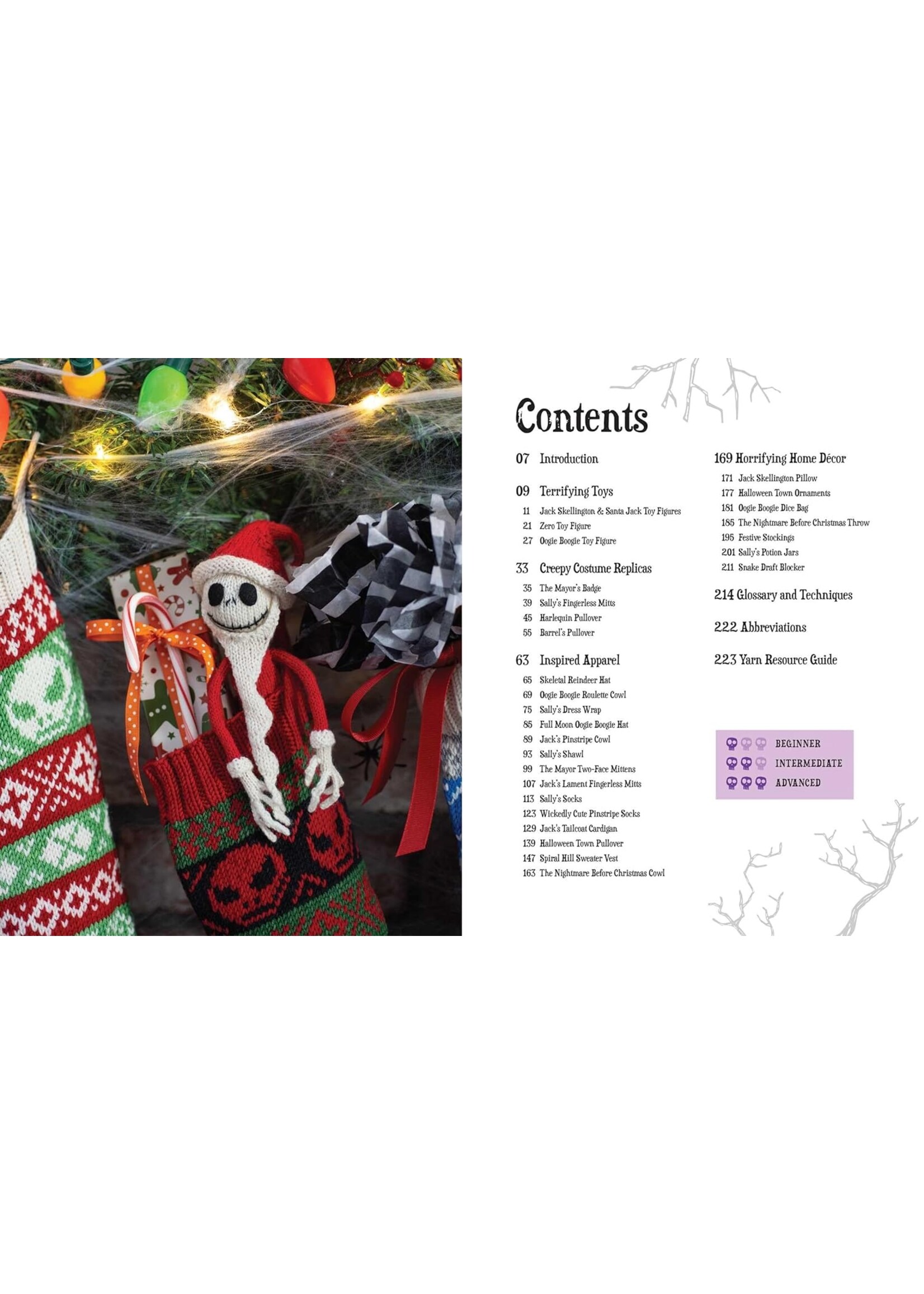 Tanis Gray The Disney Tim Burton's Nightmare Before Christmas: The Official Knitting Guide to Halloween Town and Christmas Town