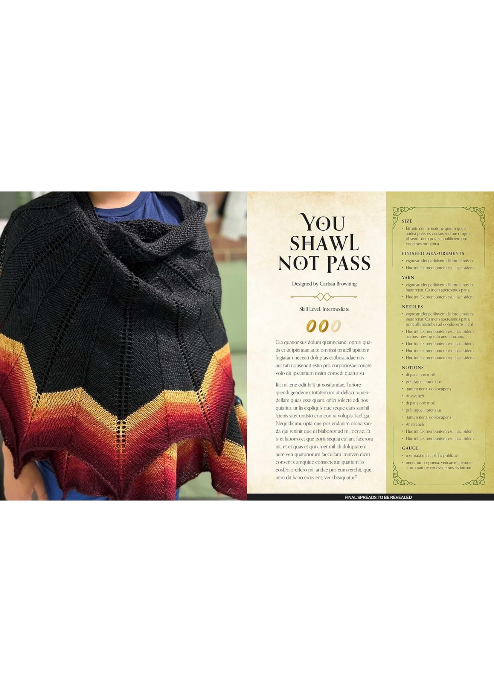 Tanis Gray The Fellowship of the Knits: Lord of the Rings: The Unofficial Knitting Book