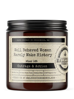 Malicious Women Co Well Behaved Women Rarely Make History Candle by Malicious Women Co