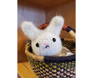 Owl Spun Amigurumi Kit Angora Bunny - Stranded by the Sea