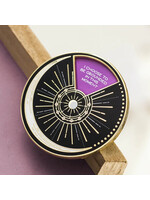 Gray Muse Bold Affirmations Spinner Enamel Pin