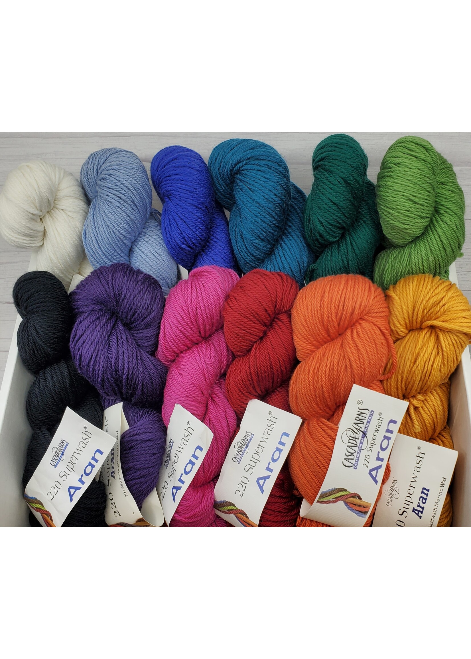 Stranded by the Sea Temperature Starter Kit in Cascade ARAN