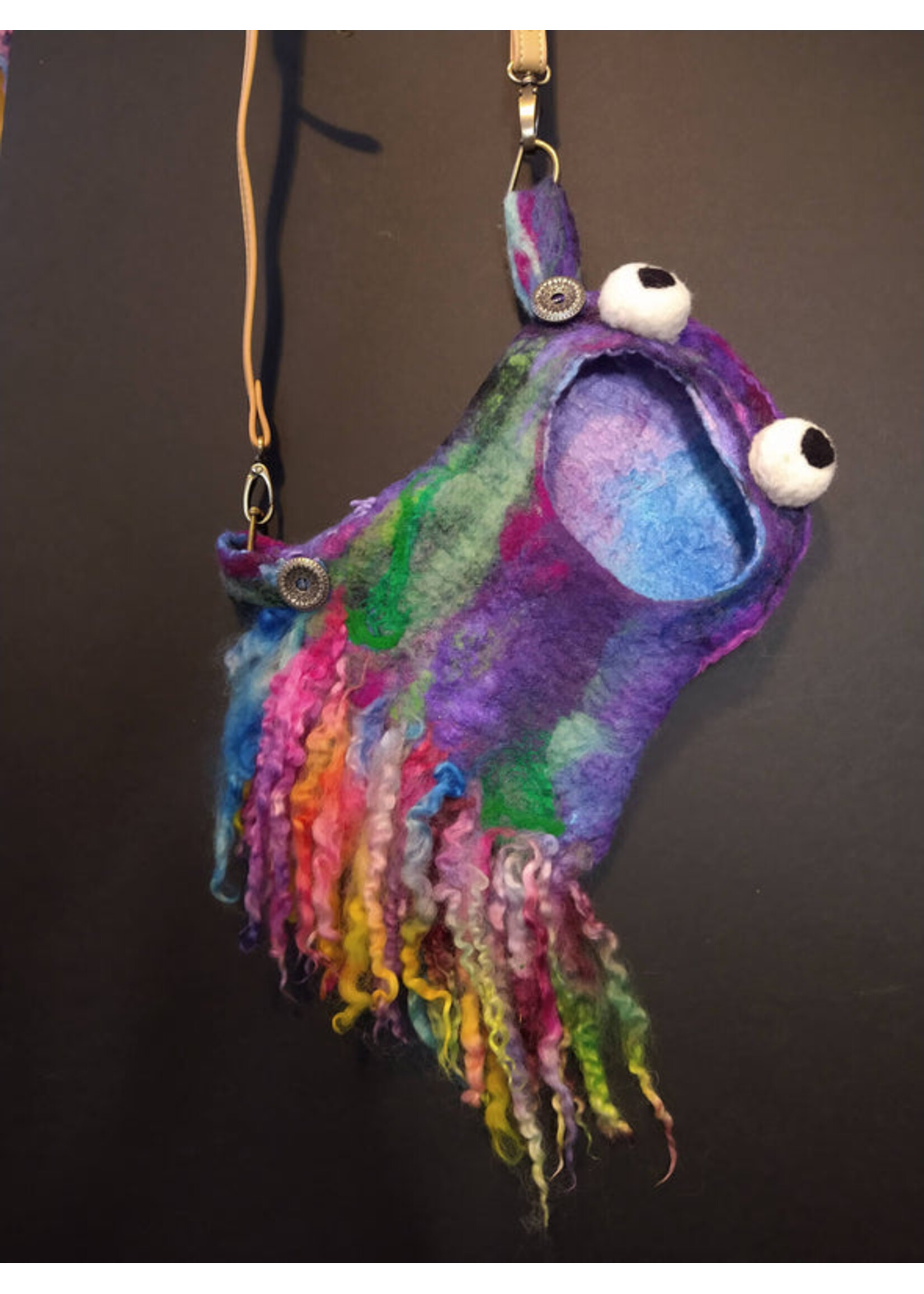 Kerri Kirk Instructor Class Resist Felting