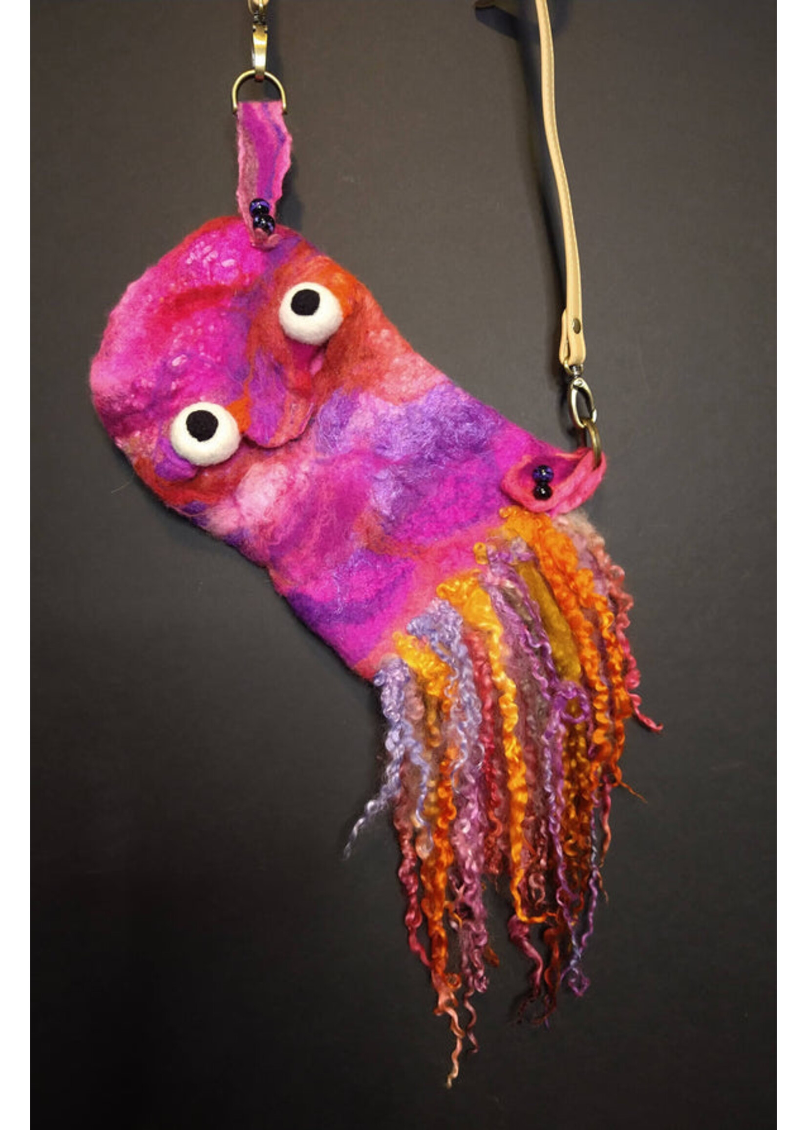 Kerri Kirk Instructor Class Resist Felting