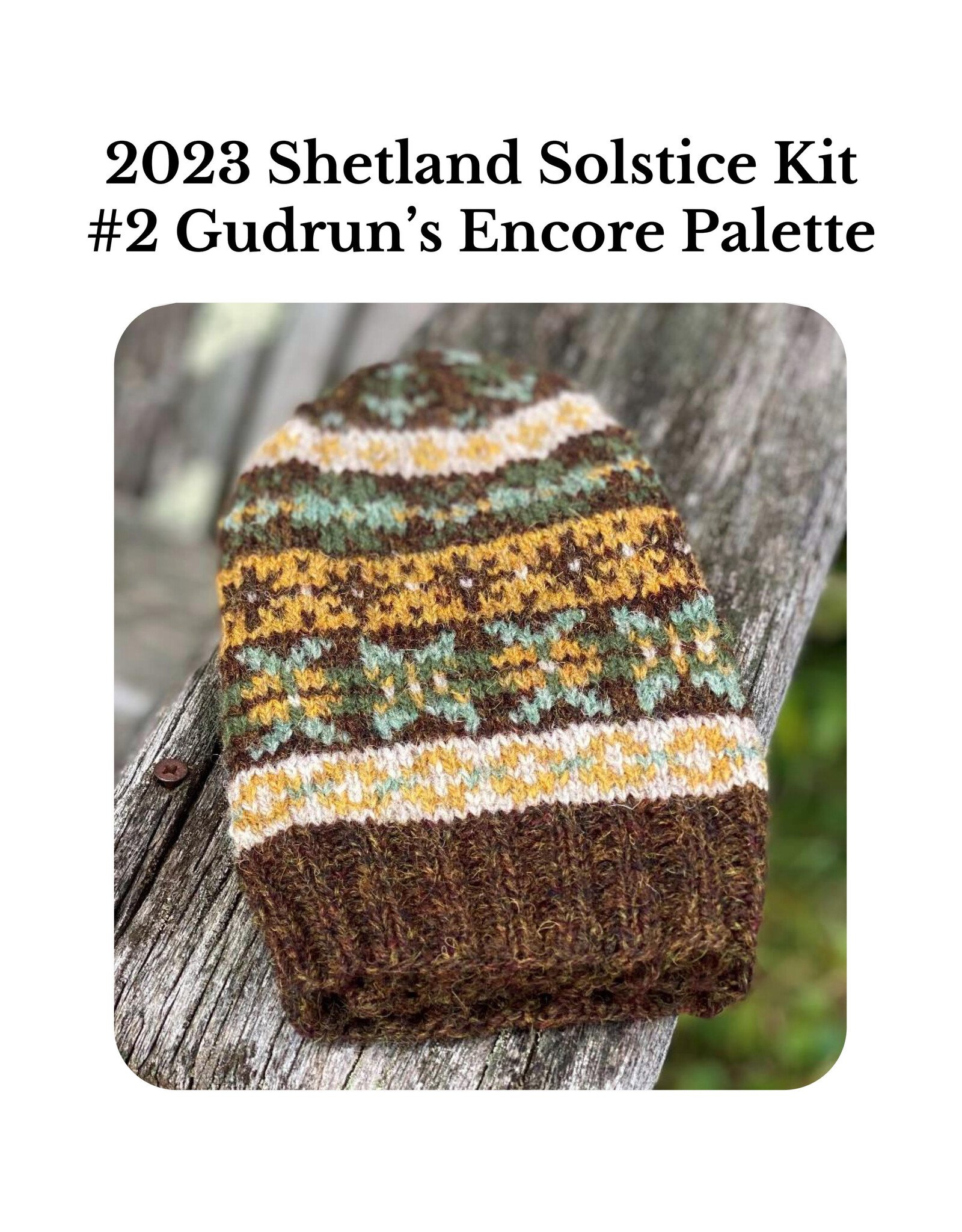 Jamieson's of Shetland Shetland Solstice Spindrift Kit