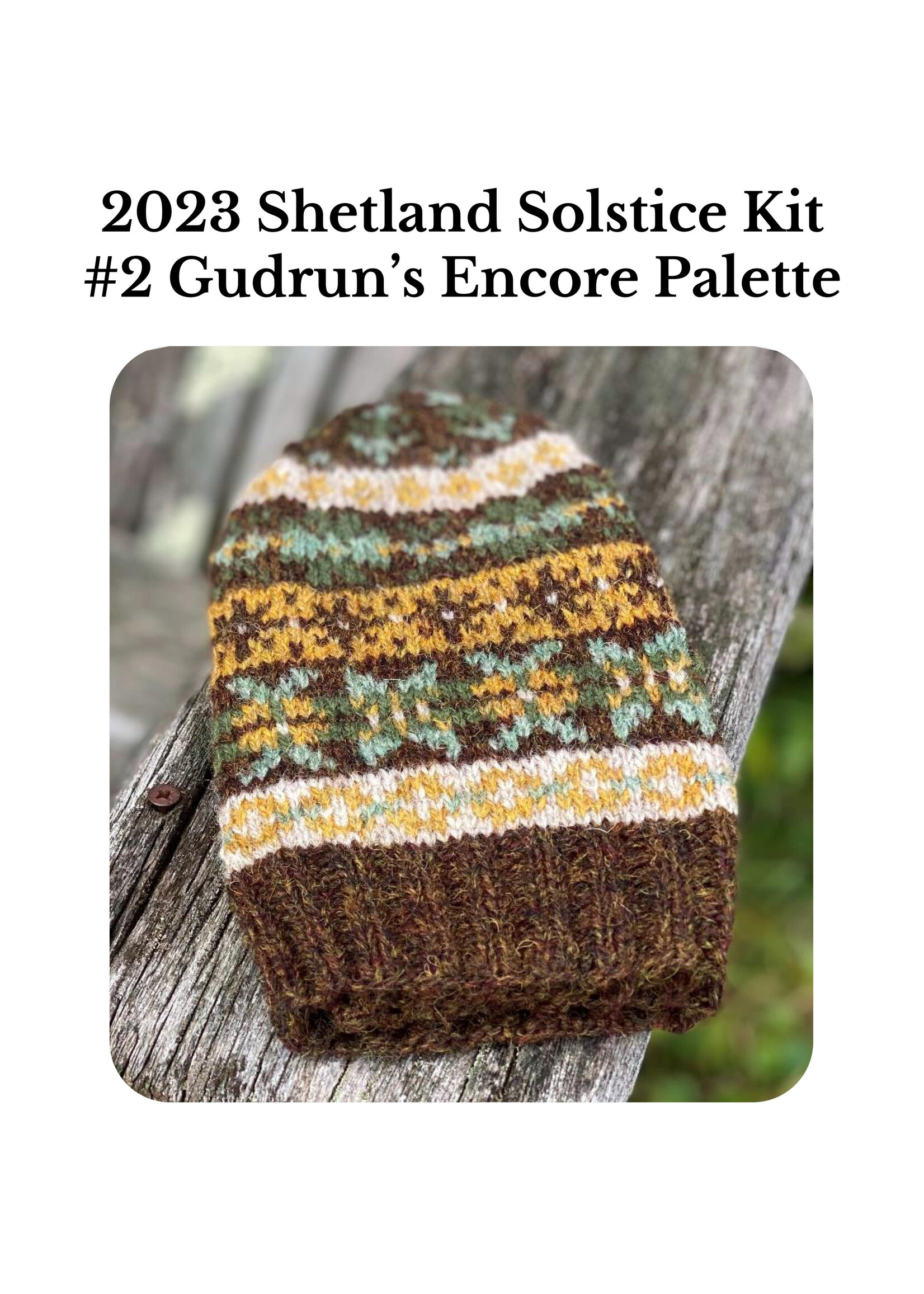 Jamieson's of Shetland Shetland Solstice Spindrift Kit
