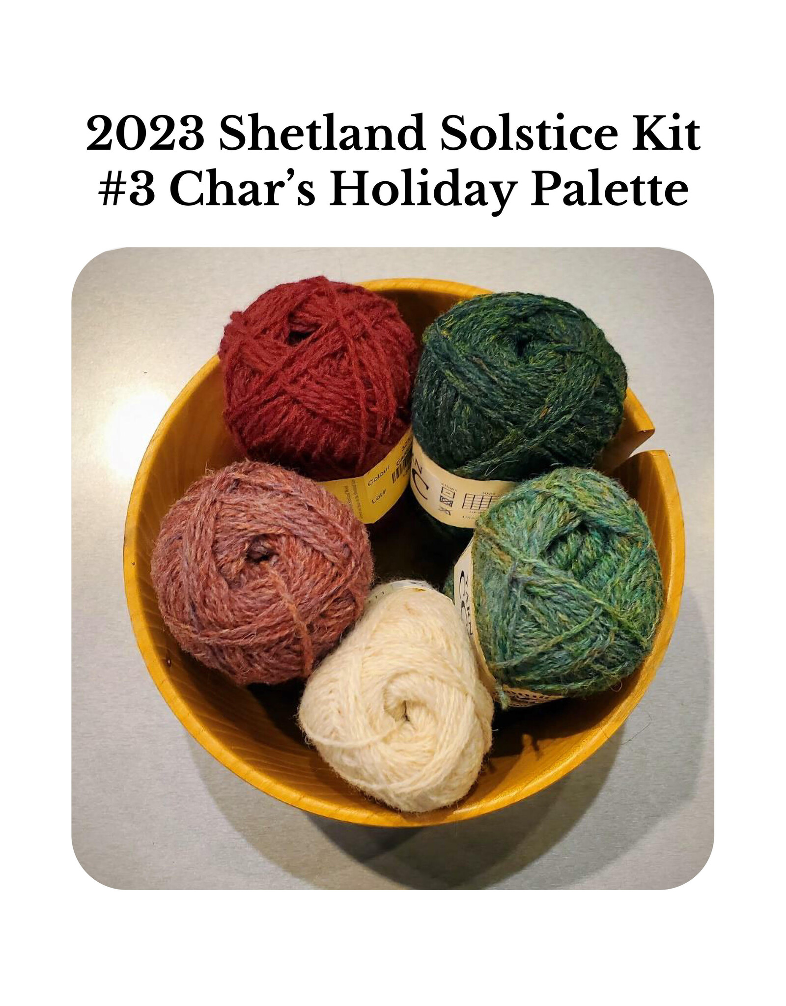 Jamieson's of Shetland Shetland Solstice Spindrift Kit