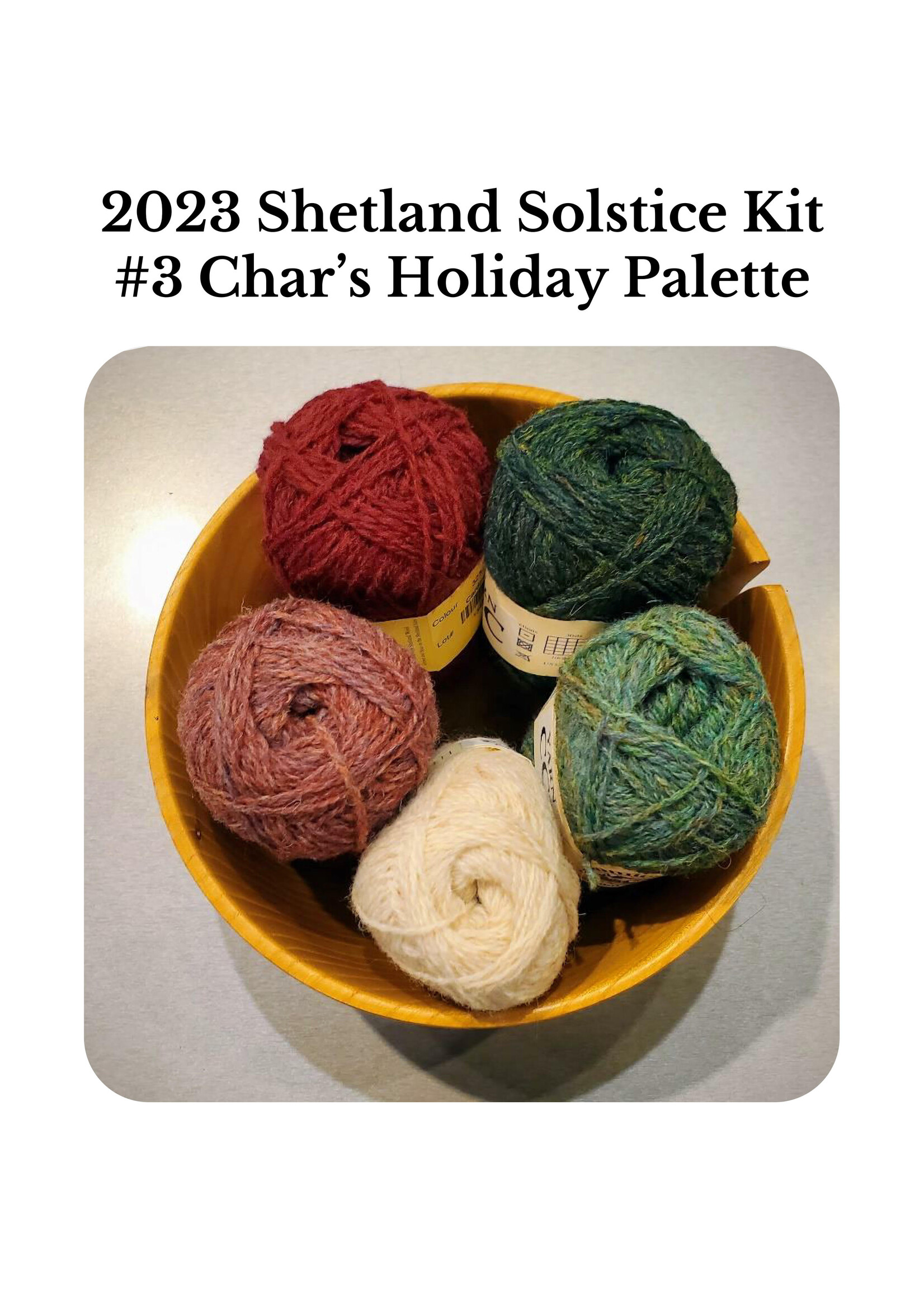 Jamieson's of Shetland Shetland Solstice Spindrift Kit