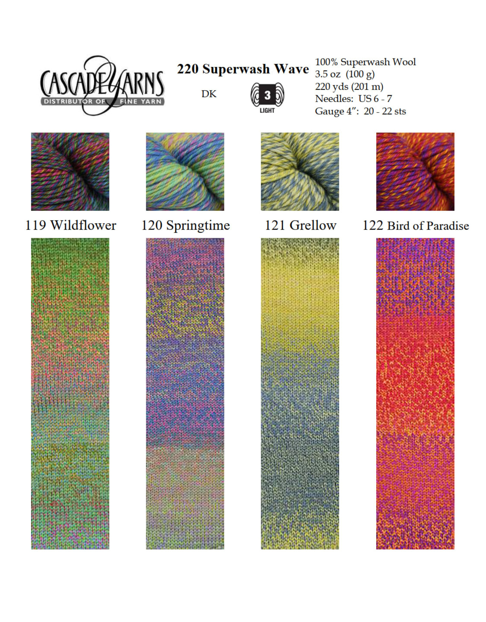 Cascade Yarns Cascade 220 Superwash Wave