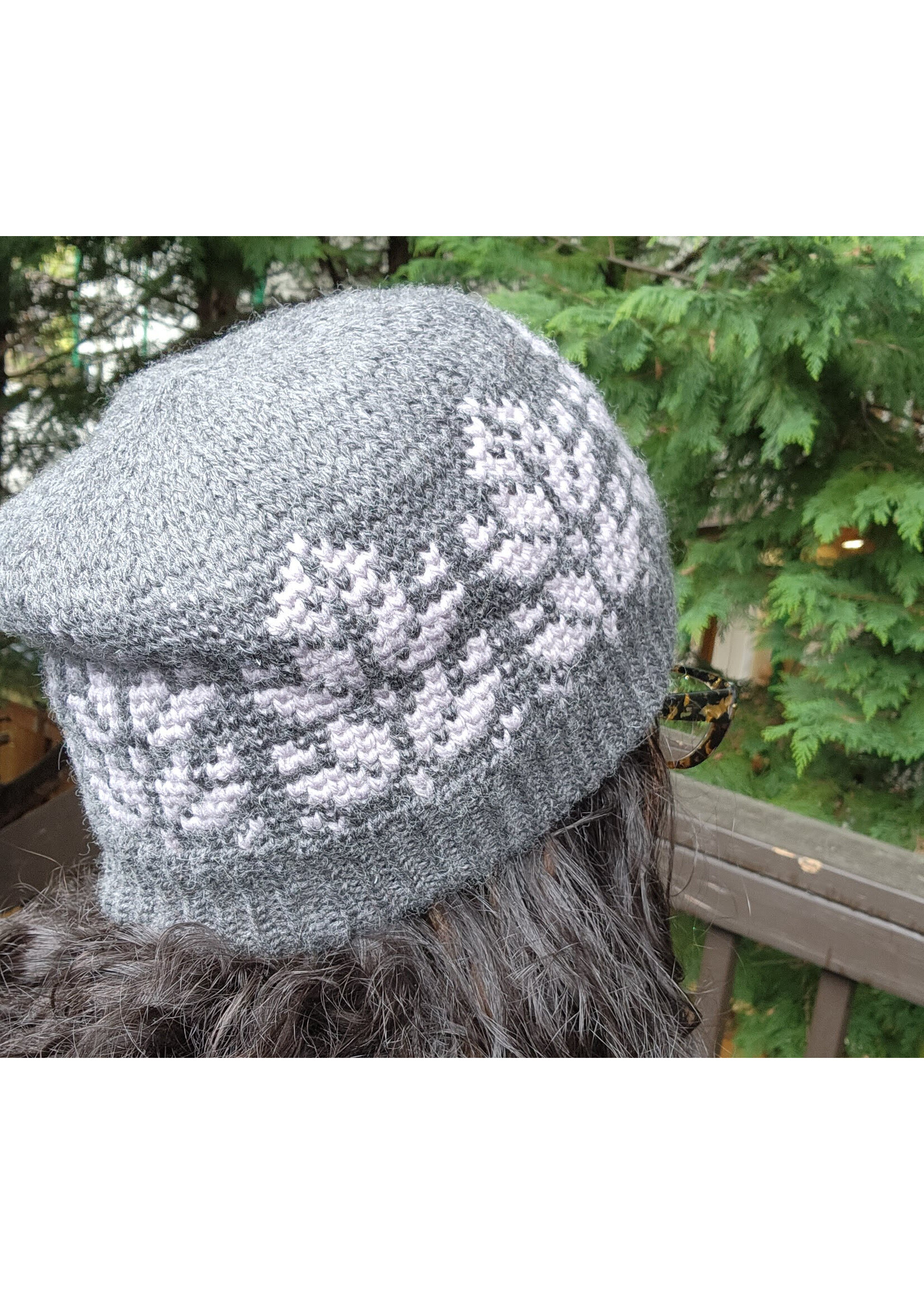 Stranded by the Sea Owl Spun Sprigs of Lavender Hat Kit